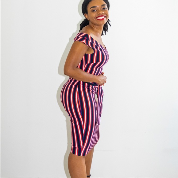 ASOS Dresses & Skirts - ASOS VESPER 247 Off the Shoulder Bodycon Dress